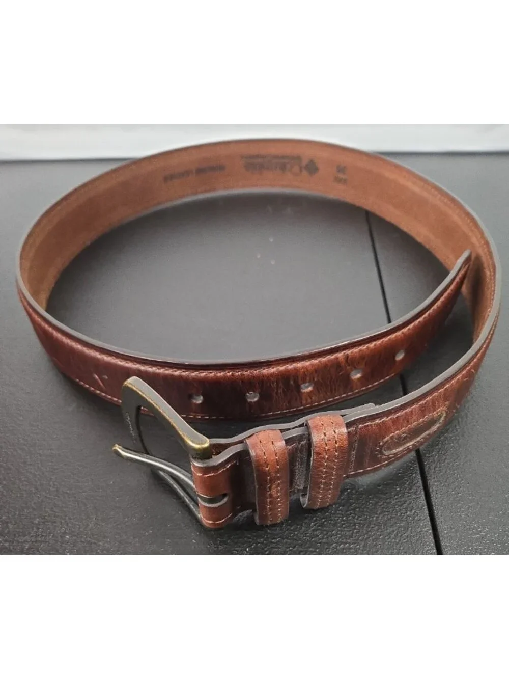 Columbia Men's Leather Brown Belt Size 36